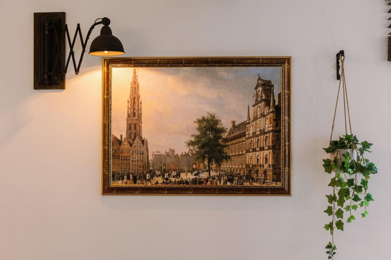 Authentic Apartment In The Heart Of Antwerpen Eksteriør bilde